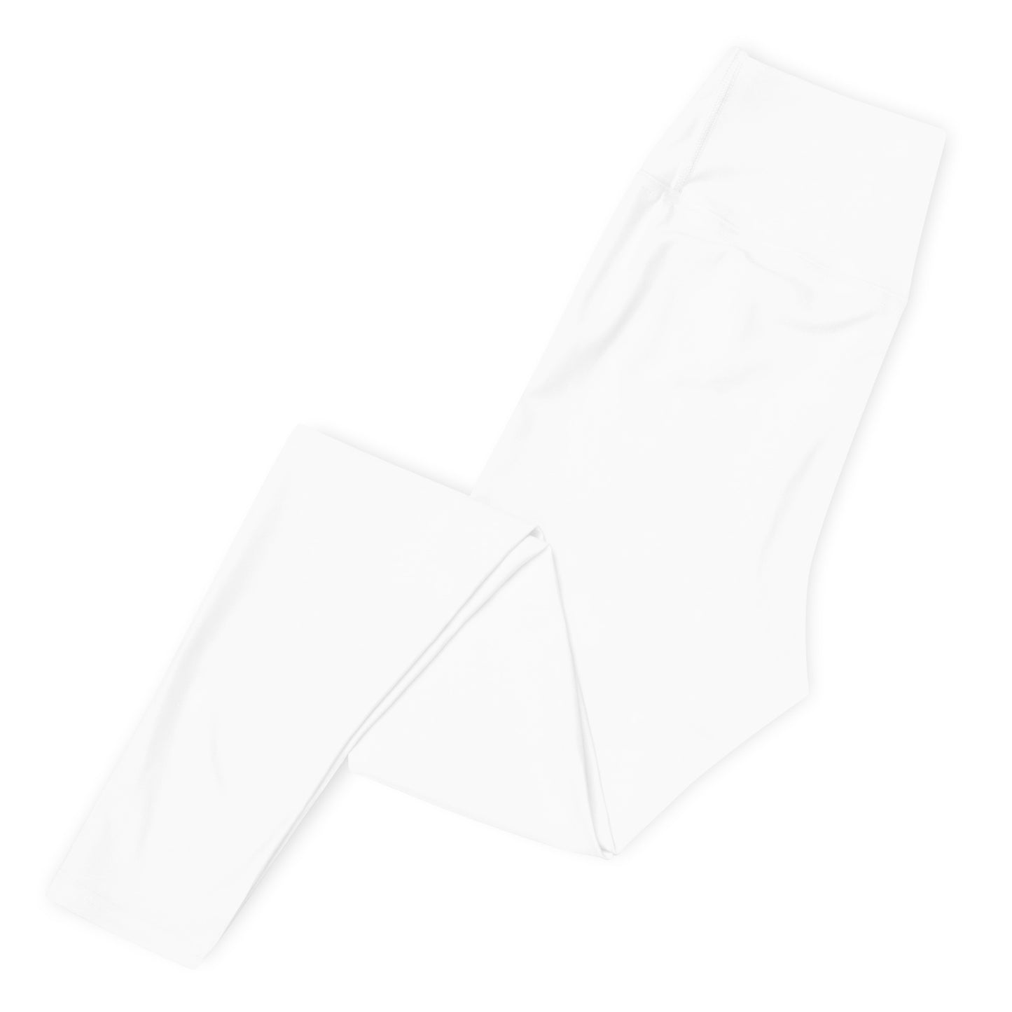 Lift & Sculpt: White Yoga Leggings