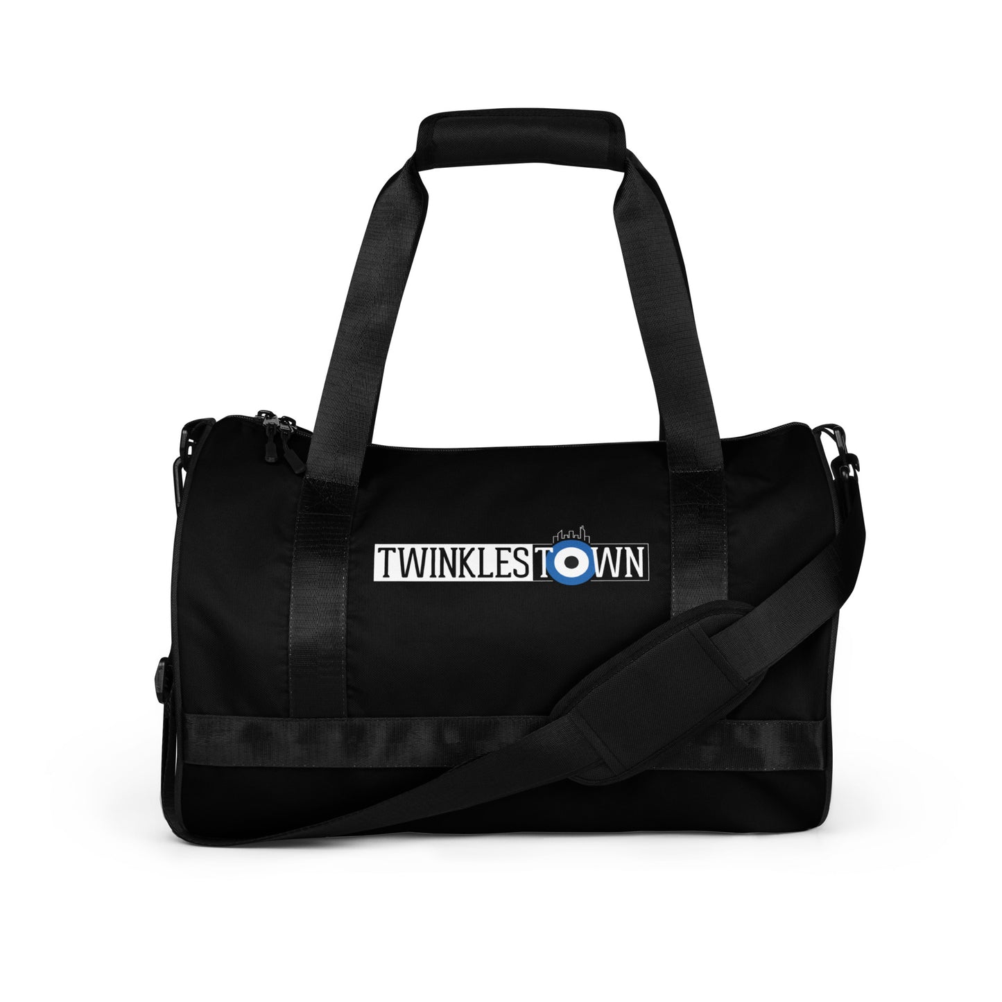 Black gym bag