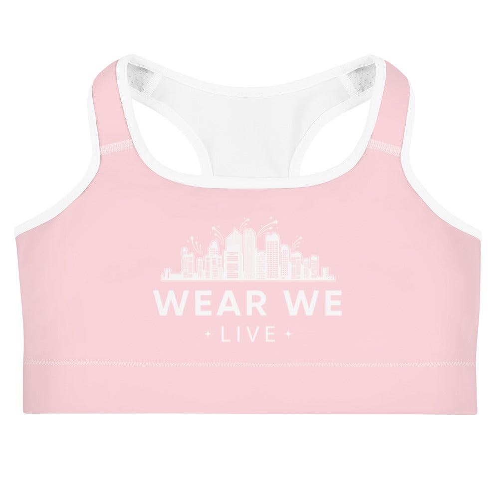 Peach Sports Bra