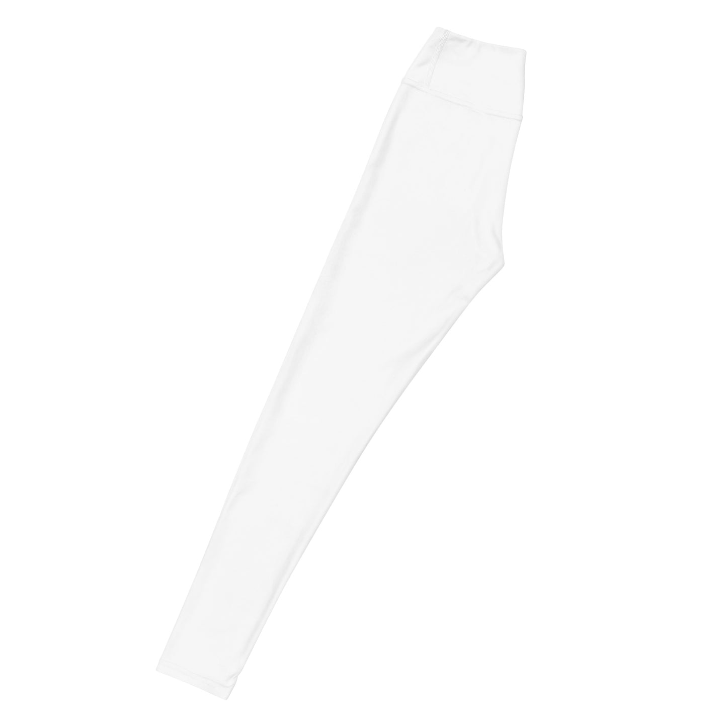 Lift & Sculpt: White Yoga Leggings