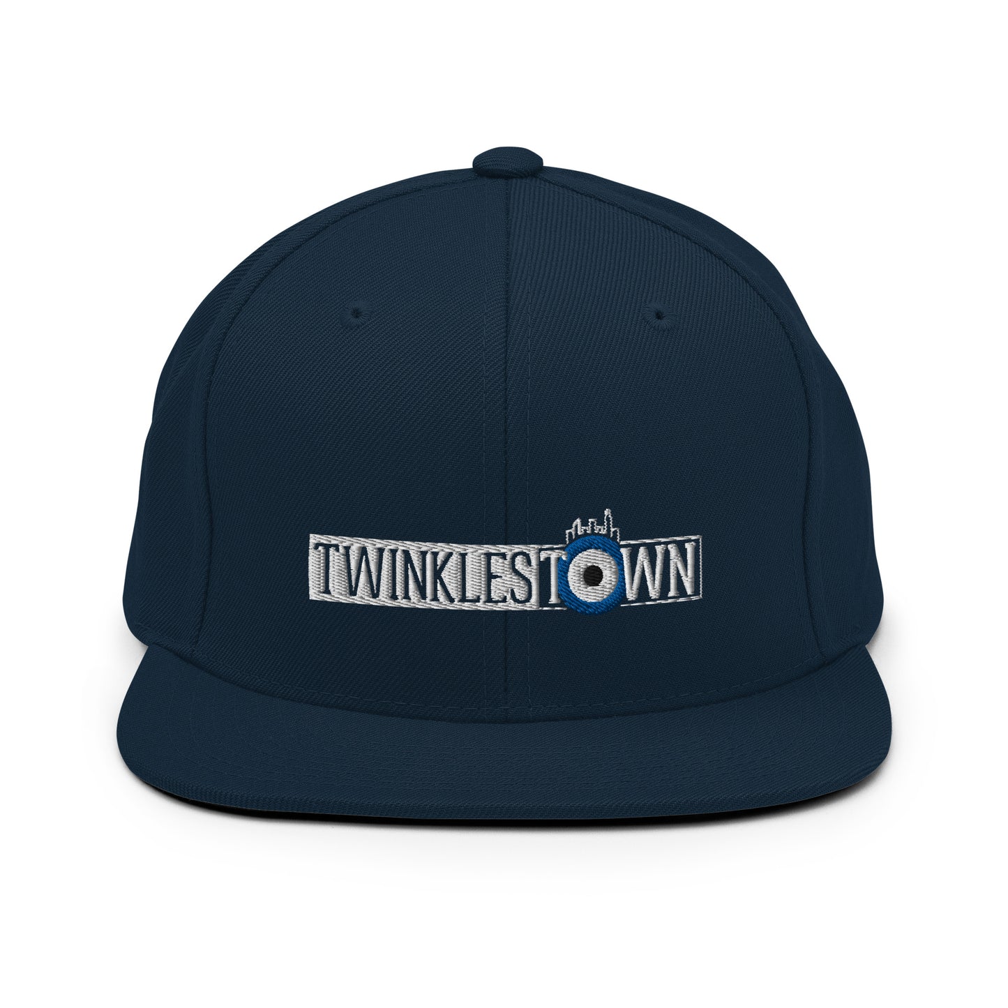 Navy Snapback Hat