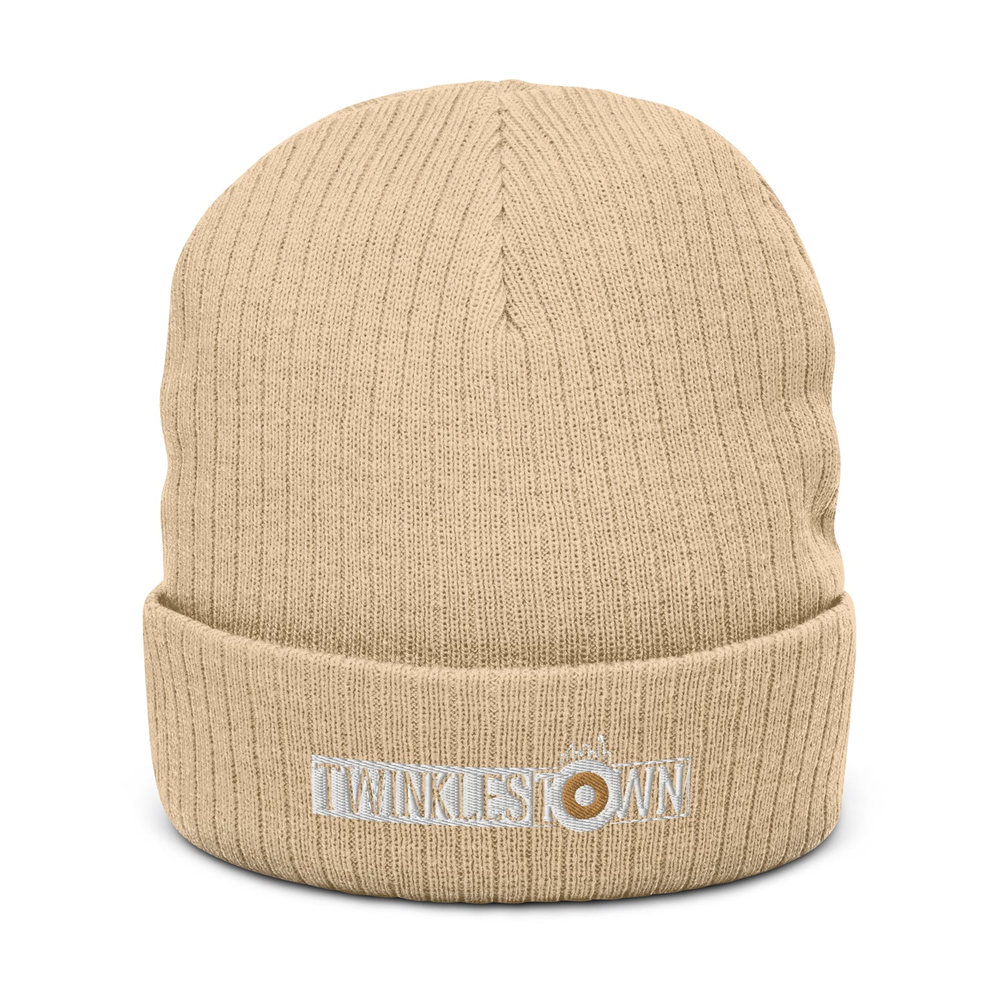 Cream Knit Beanie