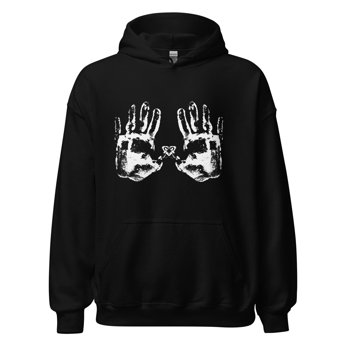Hand Print Unisex Hoodie