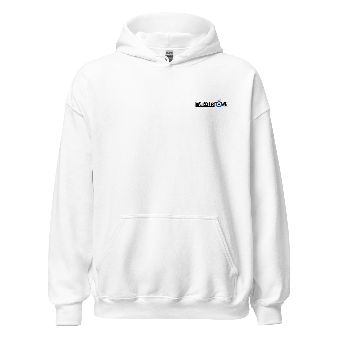 Unisex White Hoodie