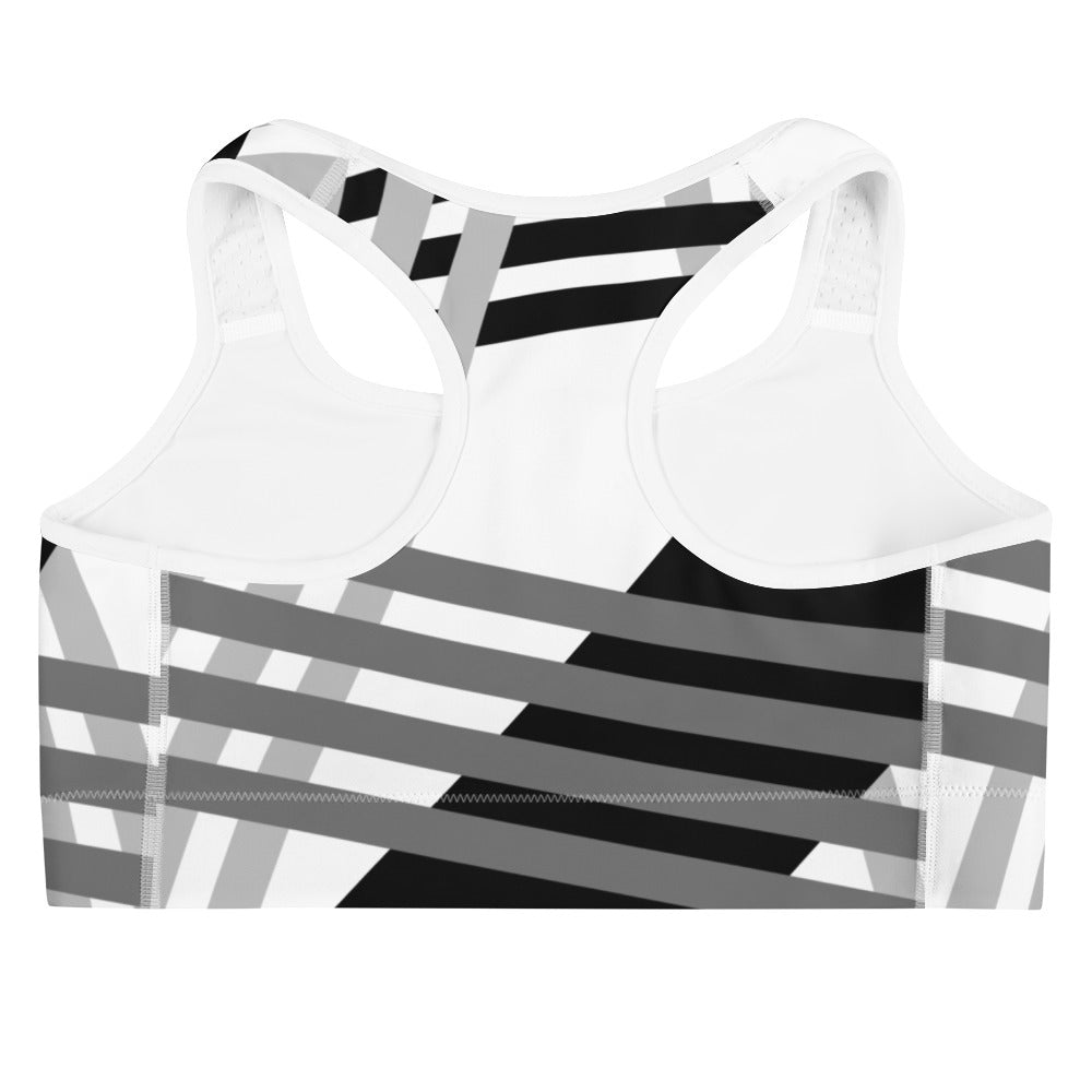 Crown & Stripes Sports Bra