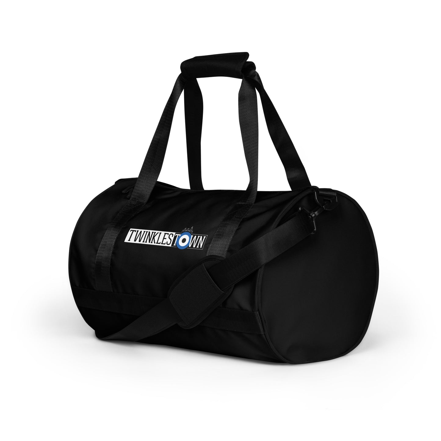 Black gym bag