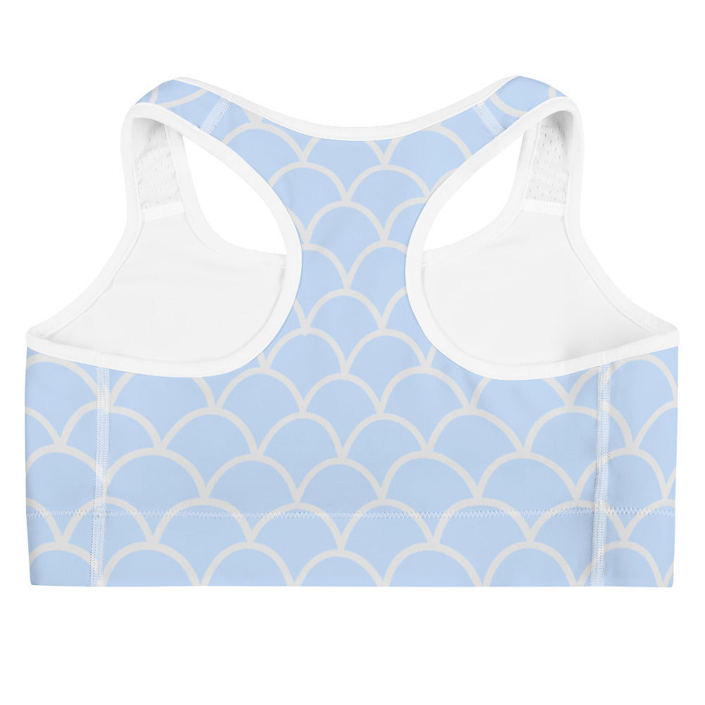 Pastel Blue Sports bra