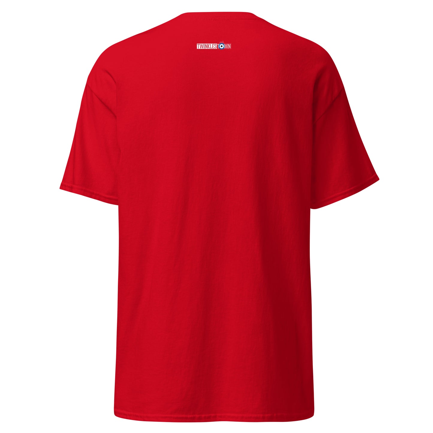 Classic Red tee with NT face